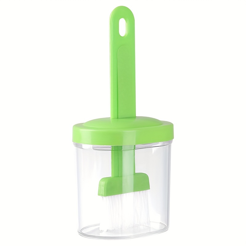 Silicone Oil Bottle Brush Integrated With Lid And Bottle Barbecue