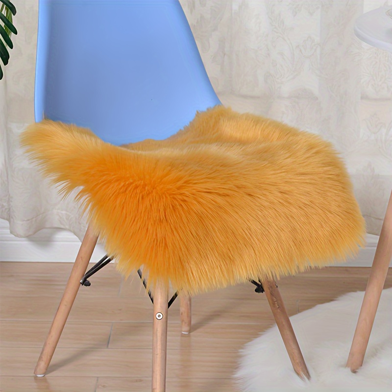 

Fur Carpet Faux Rugs Area Room Carpets For And Living Sheepskin Skin Floor Shaggy Bedroom Home Fluffy Plush Chair Rug Sofa Set Furniture Cover 45x45cm For Living Room And Office Soft Cushion Blanket