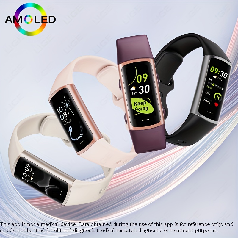 Reloj inteligente blanco para mujer, pulsera deportiva resistente al agua,  podómetro, actividad, Fitness, calorías, nuevo - AliExpress