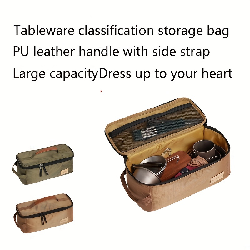 Camping Large Capacity Stove Tableware Storage Bag Portable - Temu