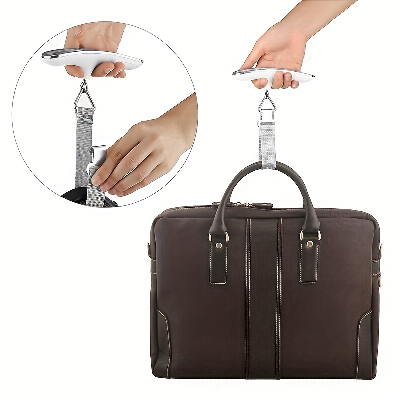 Portable Lcd Digital Hanging Scale Luggage Suitcase Baggage Weight Travel  Scales With Belt For Electronic Weight Tool - Temu