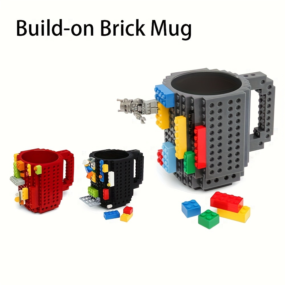 Build on Brick Coffee Mug Funny Diy Novelty Cup With - Temu