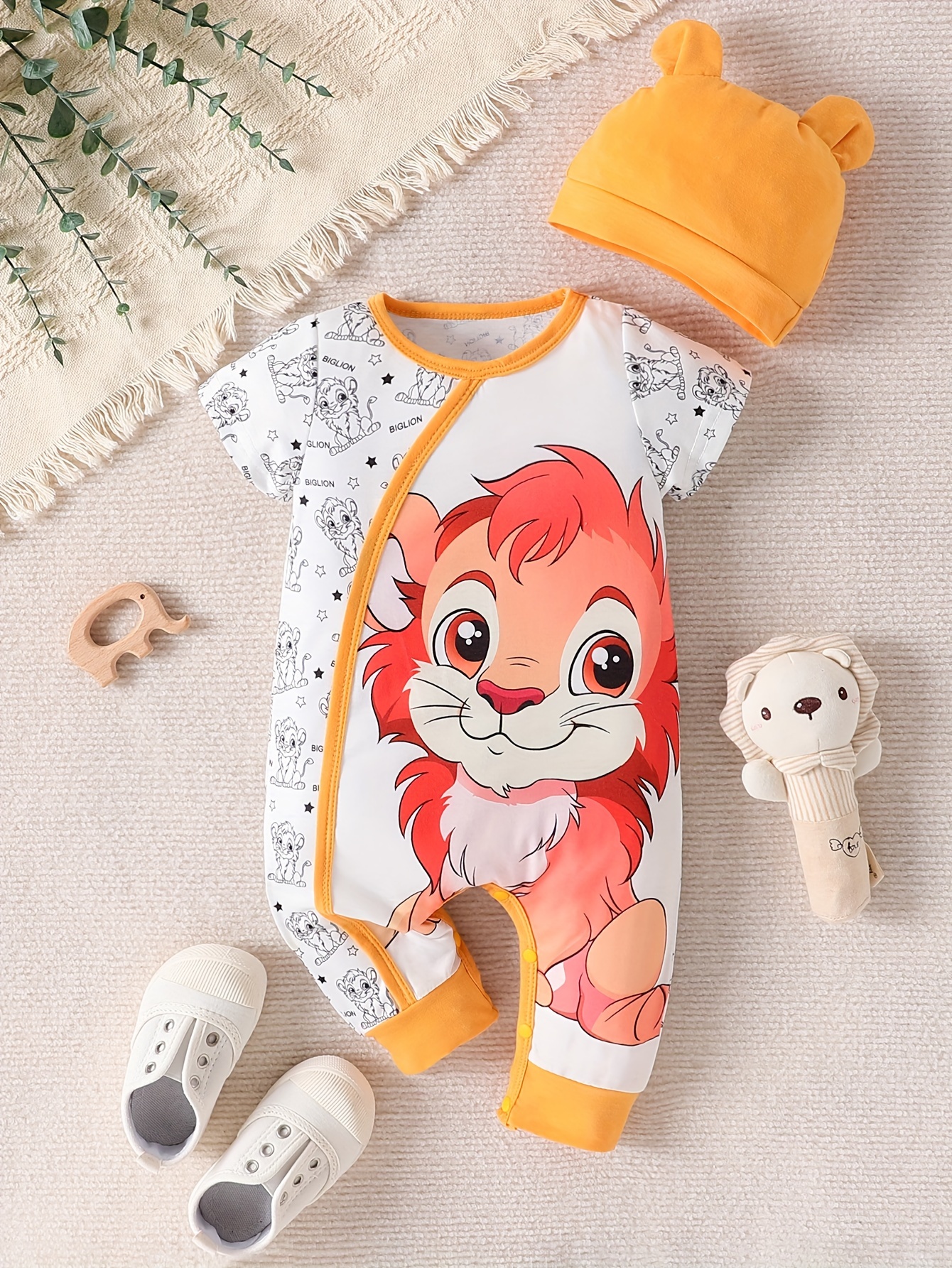 Baby boy 2024 lion clothes