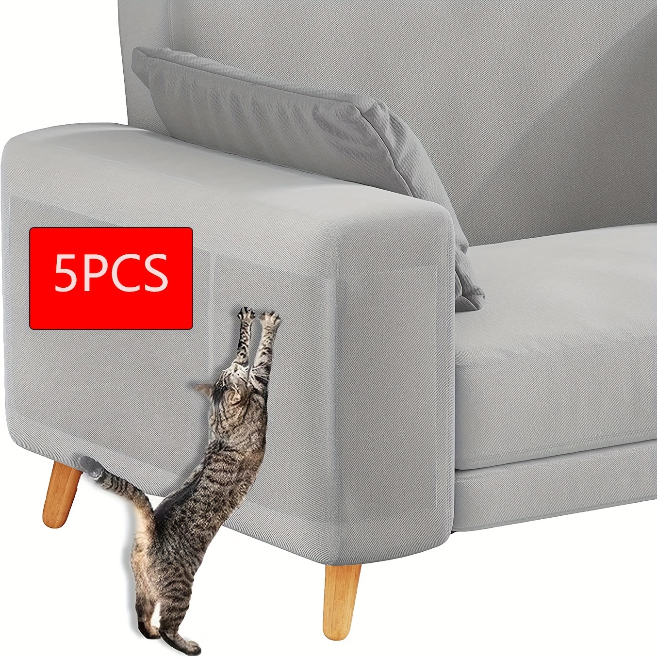 Rascador de esquina de pared para gatos, rascador de cartón para gatos,  tablero vertical para rascar, sofá, puerta de esquina, protector de  muebles