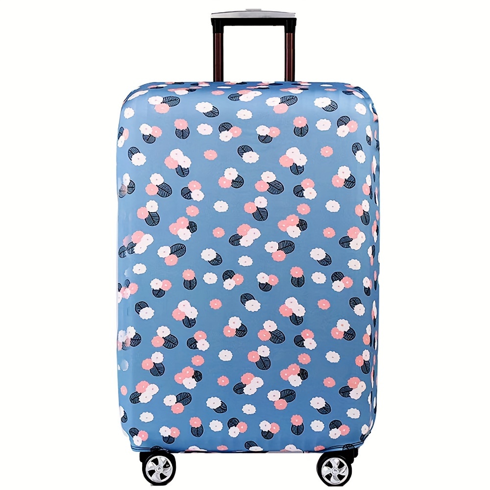 Simple Pattern Suitcase Cover Dustproof Elastic Travel - Temu New Zealand