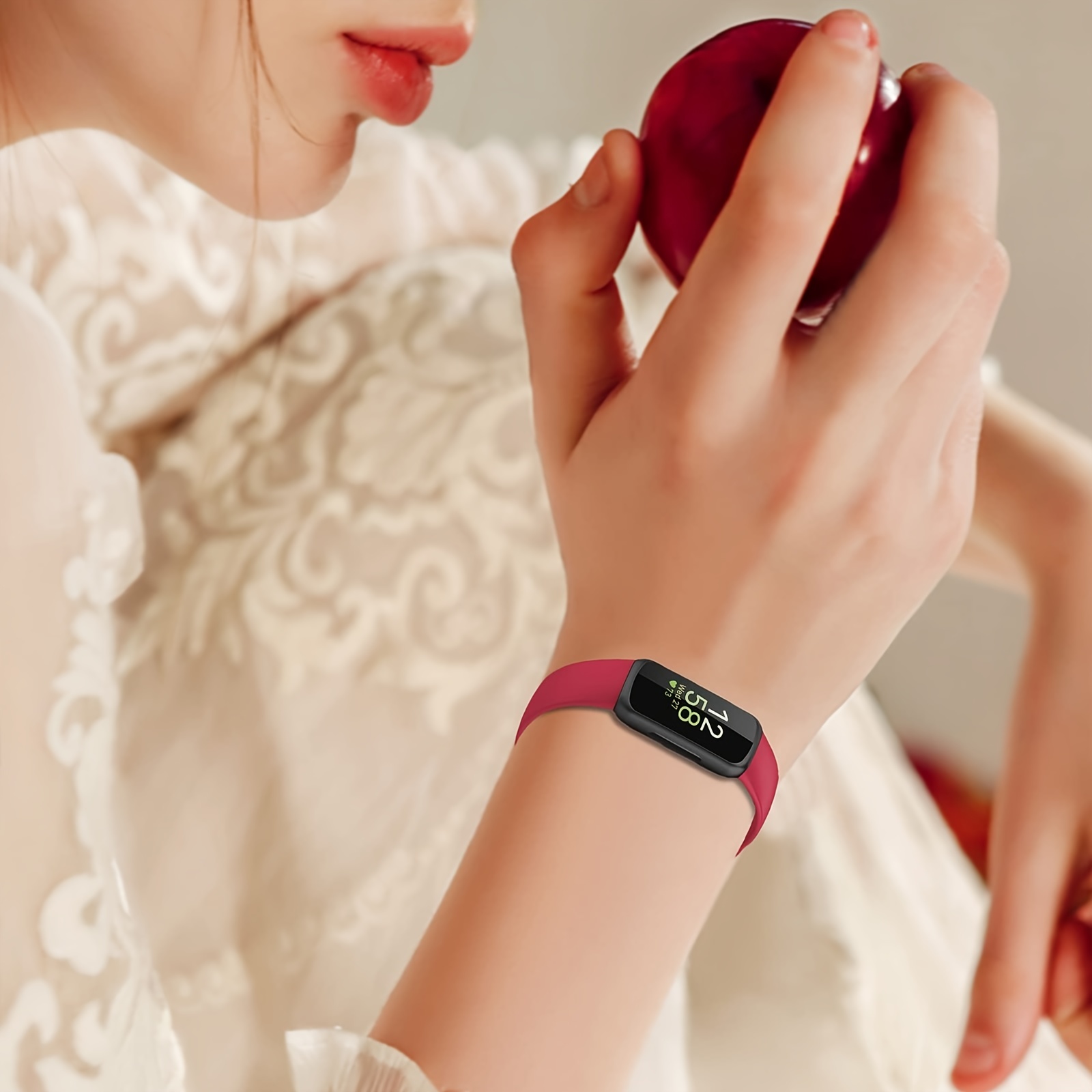 Bracelet de montre en silicone pour Fitbit inspire 3, tracker d