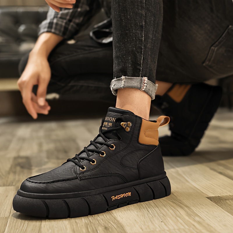 Low Cut Boots for Men Comfortable Breathable Casual Trendy All