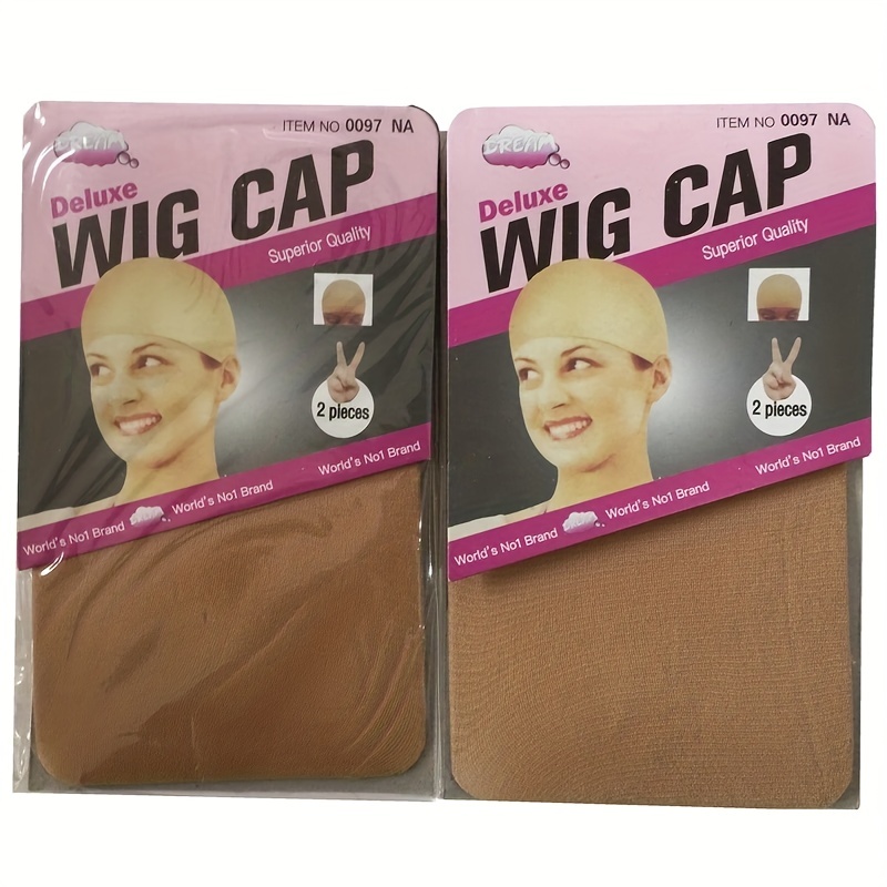 Wig With Brown Cap - Temu