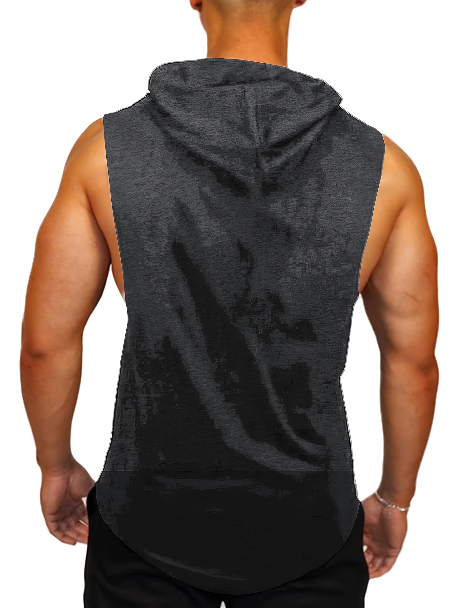 Skull deals sleeveless hoodie