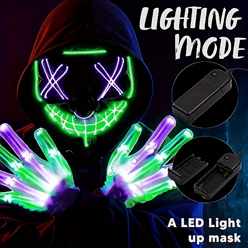 Led Mask With Face Transforming -Bluetooth App, Programmable Digital Smart  LED Light Up Face Mask BoyWithUke Transforming Face Mask for Kid Adults Men