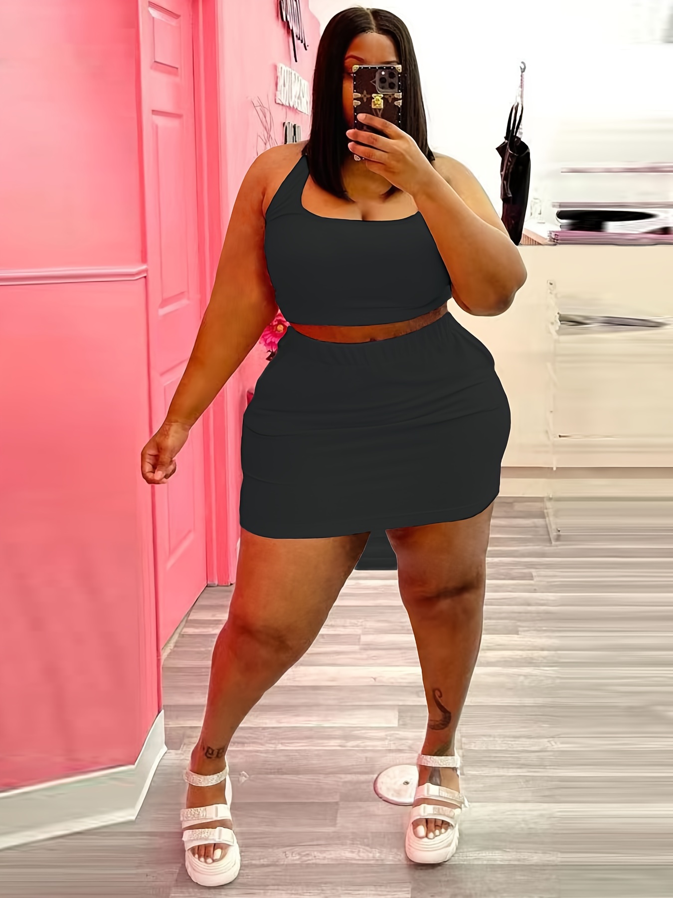 Plus Size Women 2 Piece Outfits - Temu Philippines