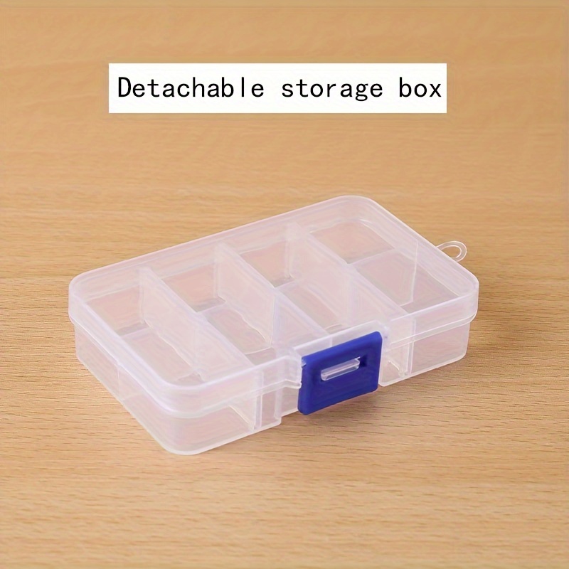 Durable Double Layer Plastic Box for Fishing Accessories and Bait Storage