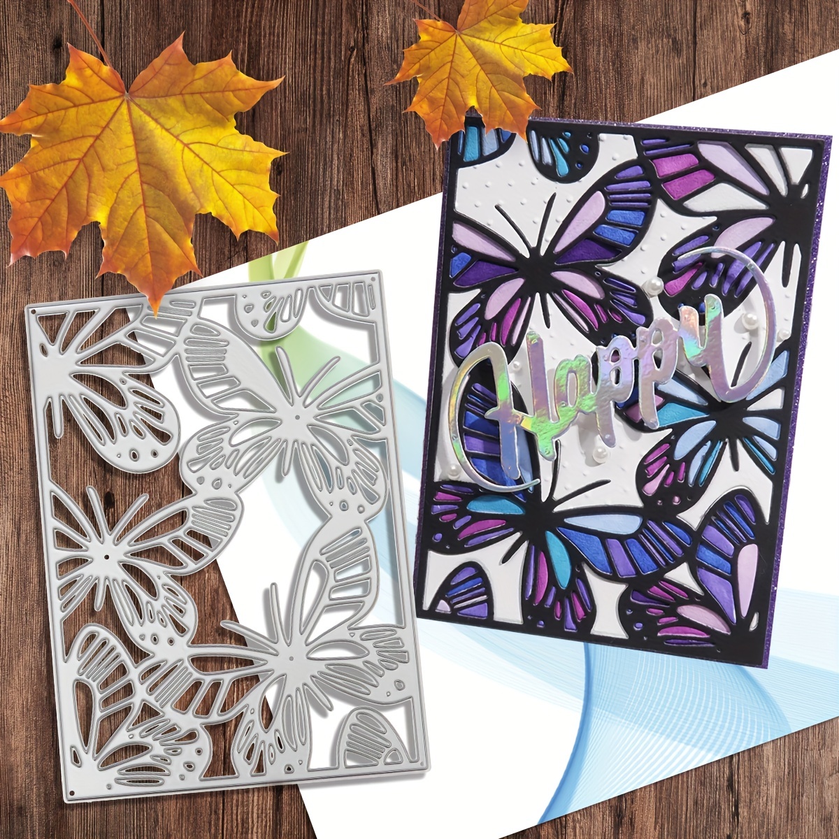 'Butterfly Die Cut for Crafting with Metal Cutting Dies'