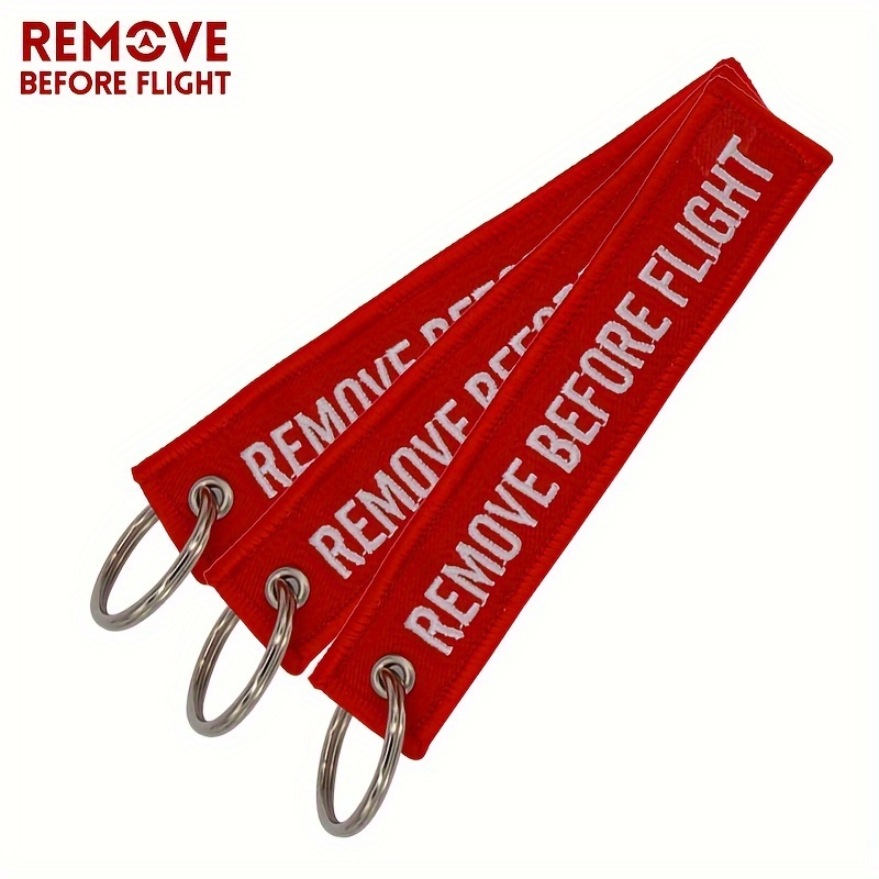 Key Chain Embroidery Remove Flight Key Tag Motorcycles - Temu