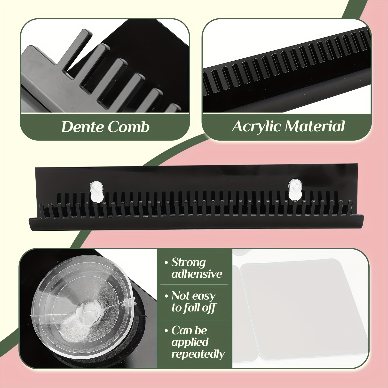 Acrylic Hair Extension Holder For Styling Professionally - Temu