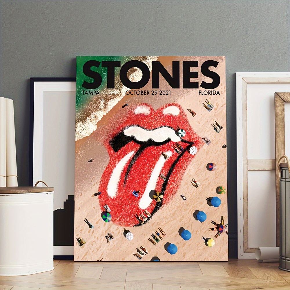 絵画/タペストリー大きいサイズ Rolling Stones ローリング ストーンズ アートパネル