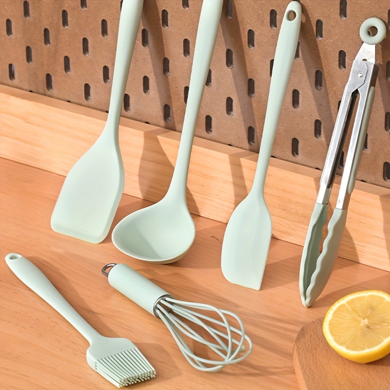 Silicone Utensil Set Mini Silicone Spatula Cooking Soup - Temu