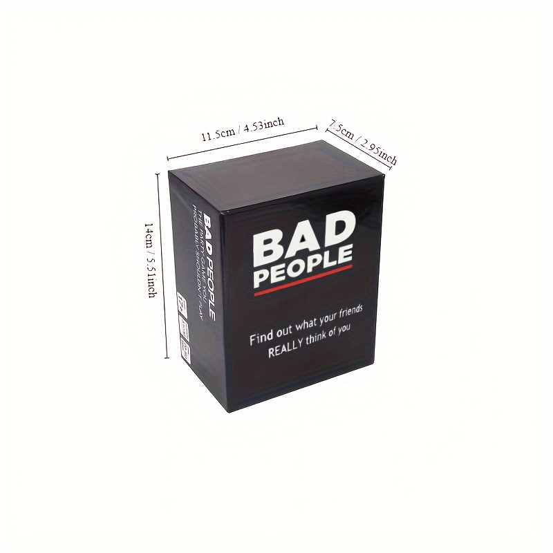 Bad People Party Board Game Gioco Intrattenimento Feste In - Temu Italy