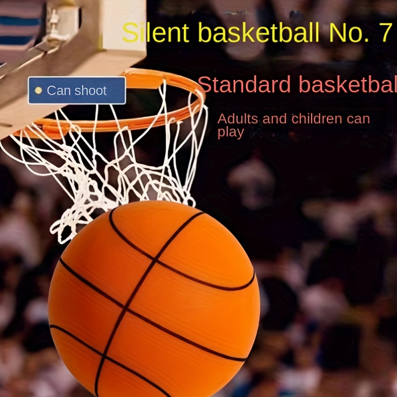 Baloncesto silencioso, baloncesto silencioso en interiores, pelota  silenciosa, balón de entrenamiento interior de bajo ruido, baloncesto de  espuma silenciosa microporosa de alta densidad