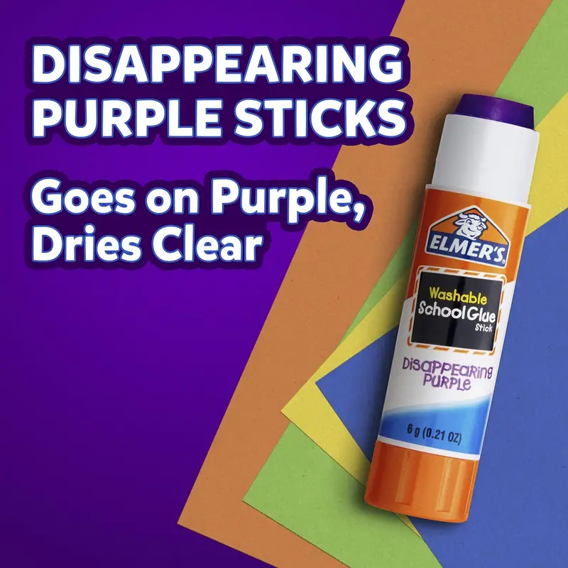 Elmer's Color-changing Glue Stick: High Viscosity Solid Glue For Students,  And Office Supplies! - Temu Germany