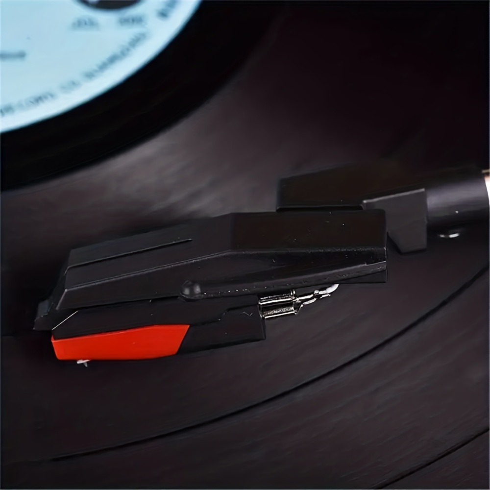 Coffret multi-outils GENERIQUE Aiguilles professionnelles de tourne-disque,  remplacement stylet platine vinyle avec pointe en céramique - rouge