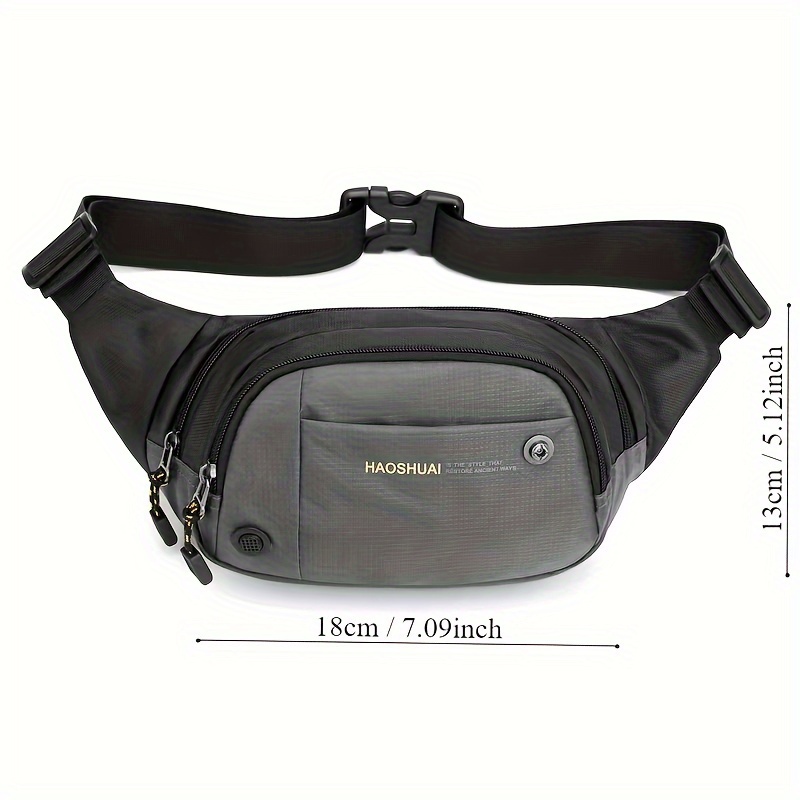 Men's Outdoor Sports Waist Bag Multi functional Waterproof - Temu Australia