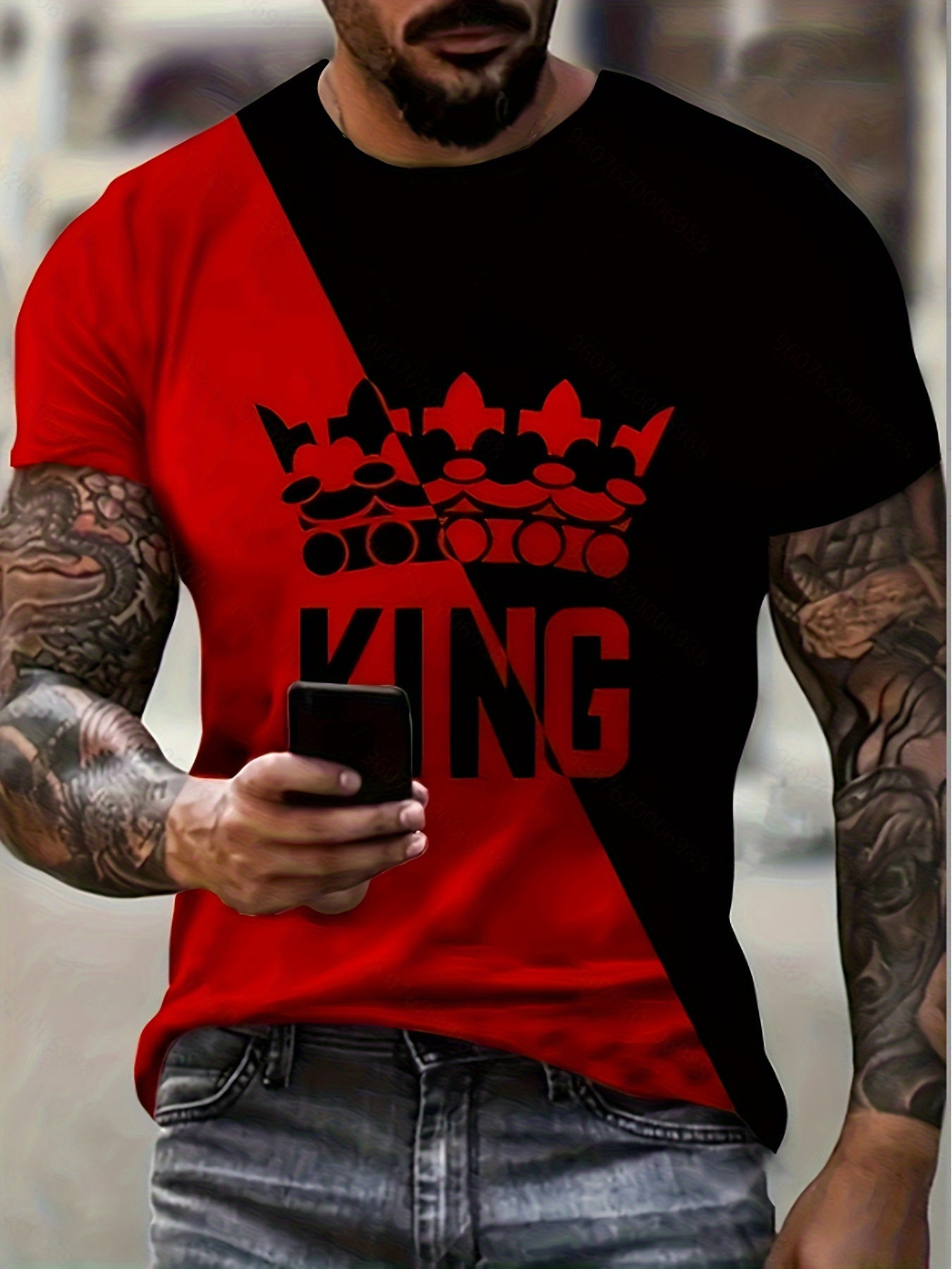 King T Shirt - Temu Canada