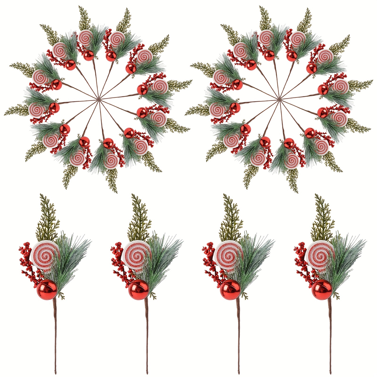 Christmas Tree Wreath Accessories Branch Plug-in Ornaments Christmas  Supplies Simulation Christmas Leaves Plus Red Fruit Holly Berries - China  The Christmas Tree and Christmas Tree Accessories price