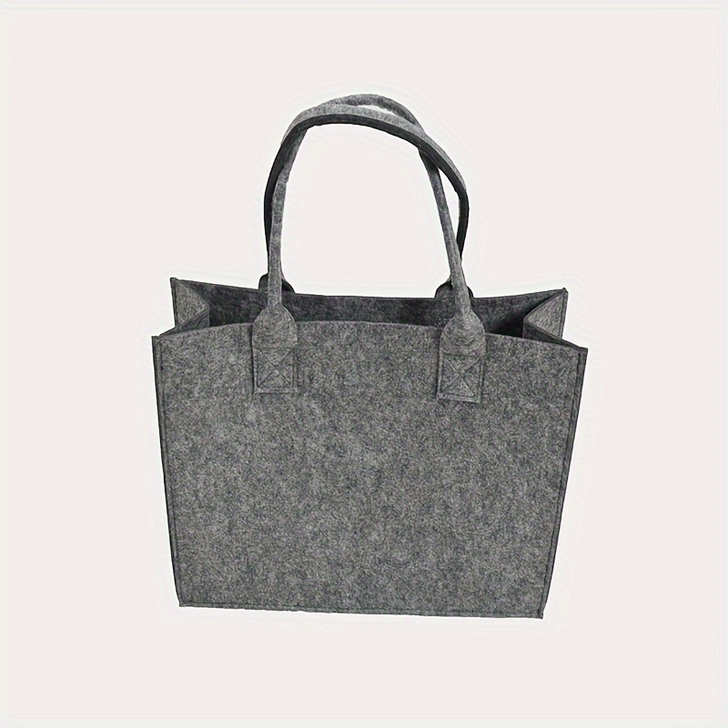 Image of Mommy Tote Bag Gift Felt Large Tote Bag Cartoon Parent Bag Handbag Student Lunch Tote Bag Women's Handbag Girls Small Tote Bag Simple Large Storage Tote Bag