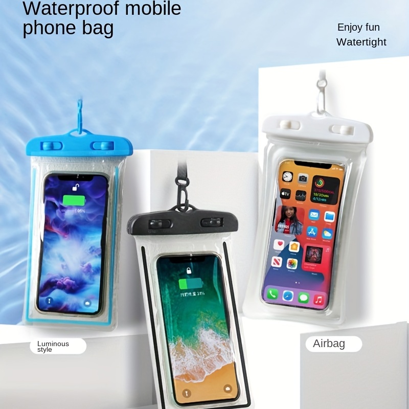 Waterproof Mobile Phone Bag, Anti-sinking Airbag With Rope