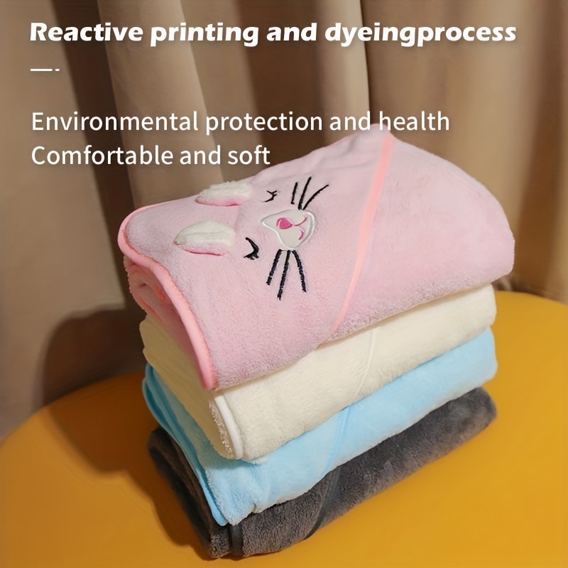 Soft & Adorable Baby Bath Towel With Hood