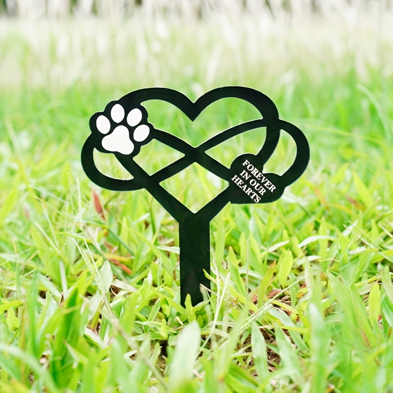 Pet memorial markers sales garden