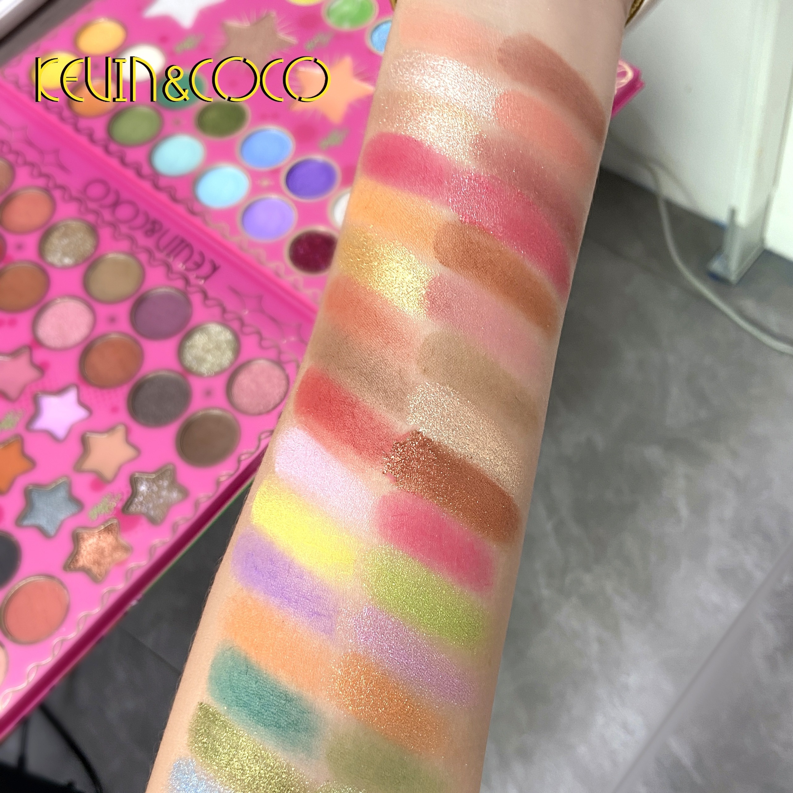 Multicolor Eyeshadow Makeup Palette Powder Blush And - Temu