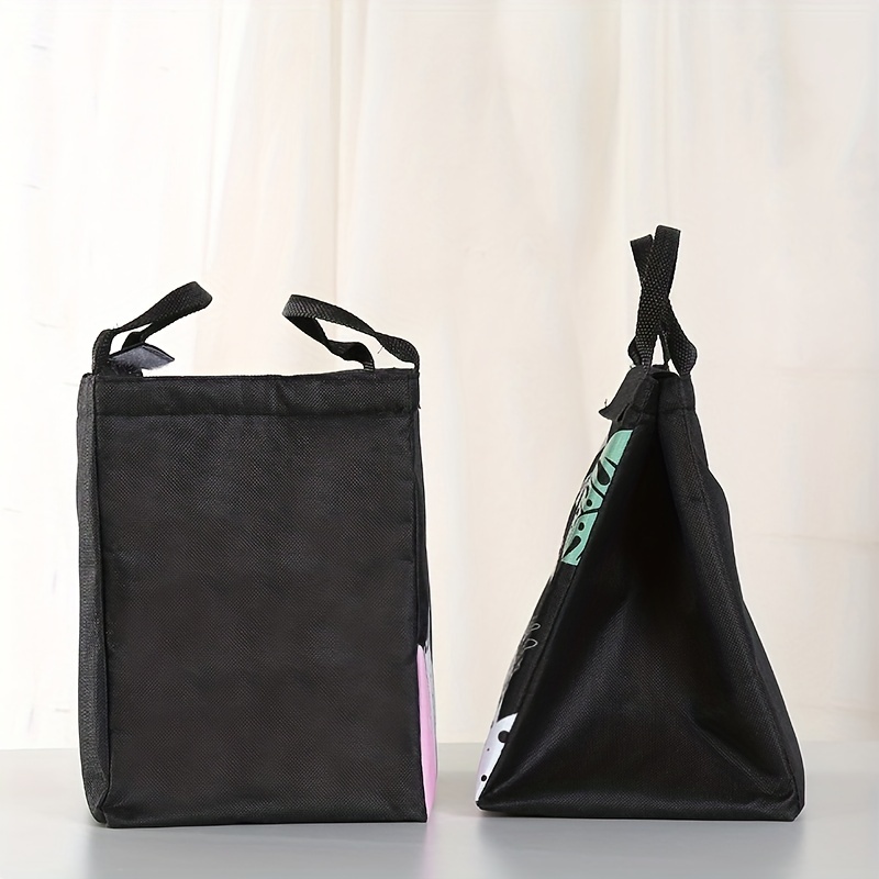 Cartoon Bento Bag Portable Insulation Bag for Lunch Box, Beach, School
