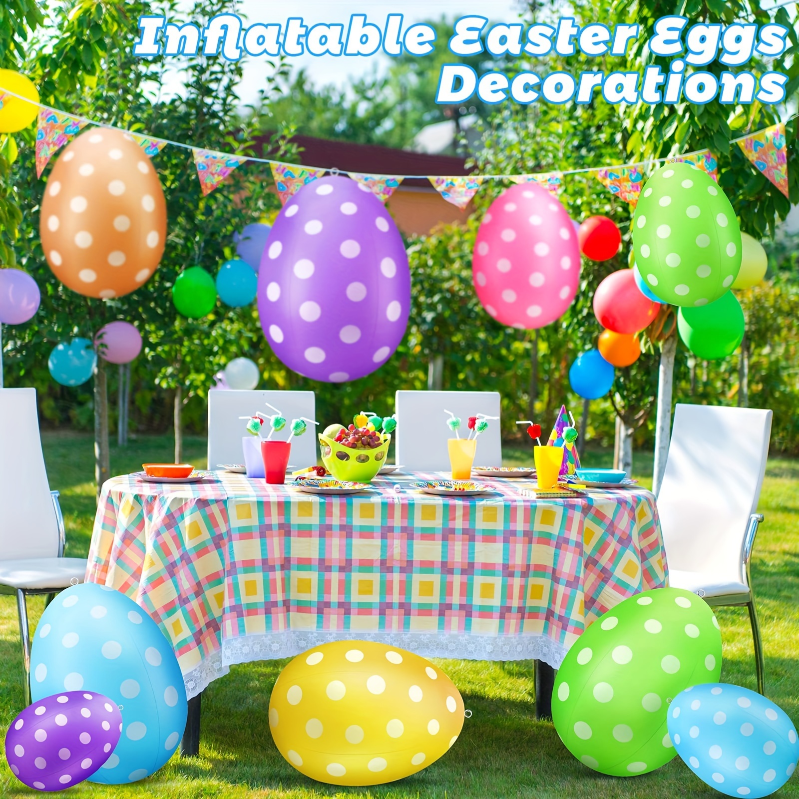  Ferraycle 16 Pcs Easter Decorations Outdoor Easter