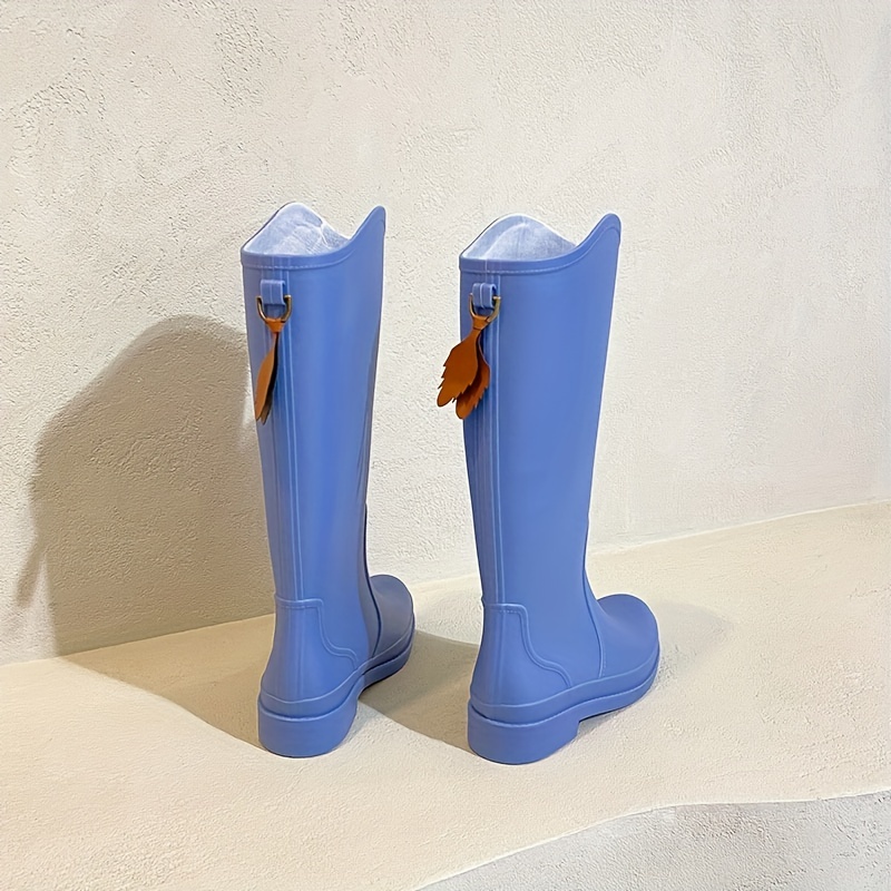 Women's Waterproof High Top Rain Boots Comfortable Non-slip Outdoor Boots