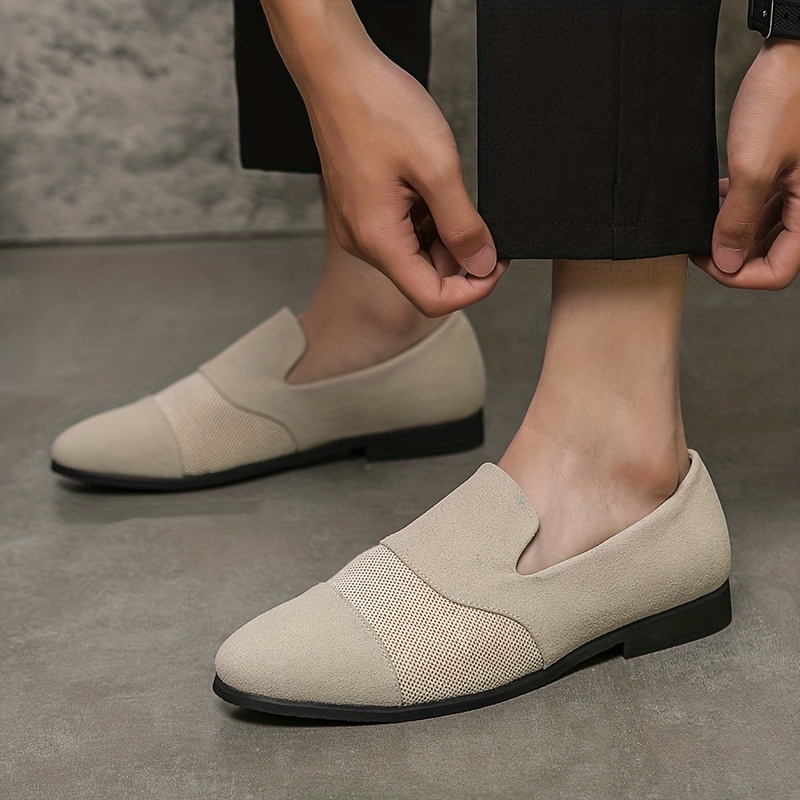 Zapatos Formales Sin Cordones Hombres, Zapatos Antideslizantes Resistentes  Desgaste Negocios - Calzado Hombre - Temu