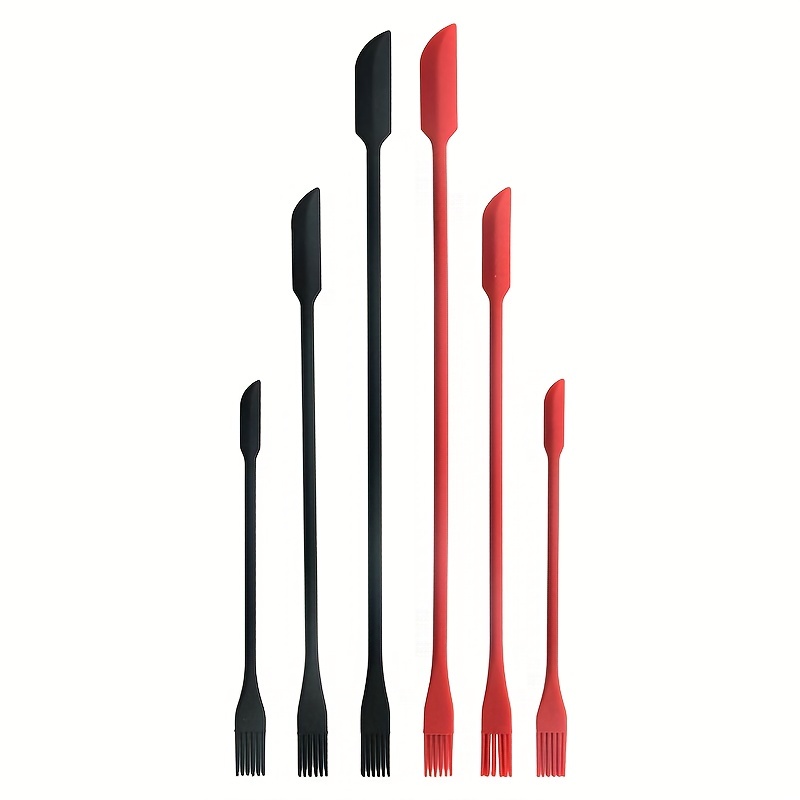 Fasola Silicone Spatula Set Cosmetic Makeup Spatula For Mini - Temu