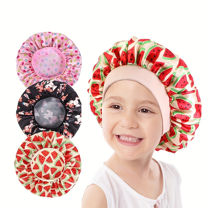 Gorro Pelo Niñas Ajustable Ligero Ideal Dormir Ducha - Temu