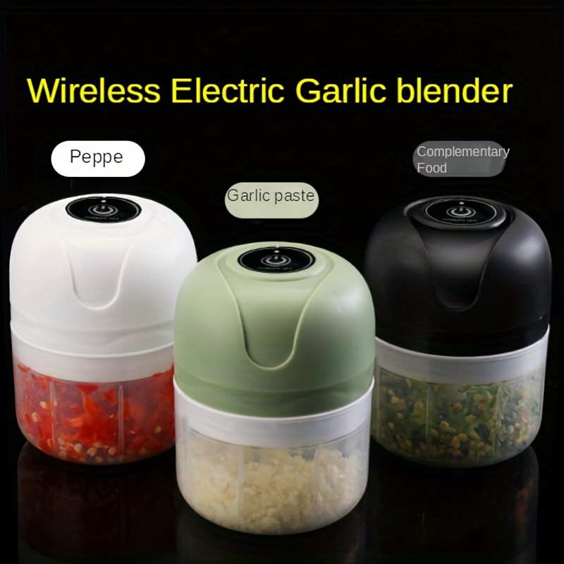 Mini Wireless Electric Garlic Masher, Garlic Puller, Garlic Masher