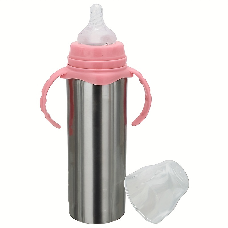 Stainless Steel Baby Milk Bottle Vacuum insulated Flask With - Temu