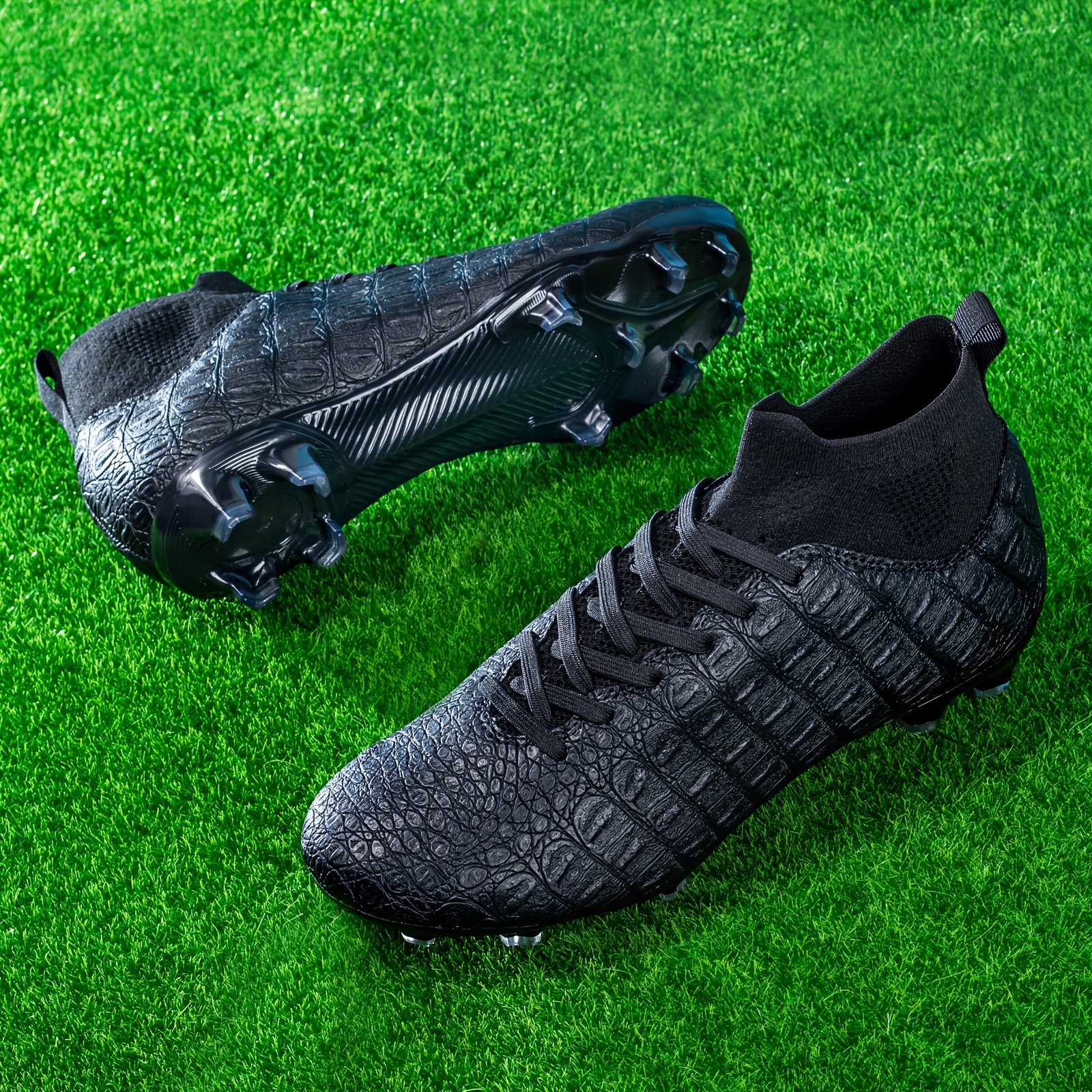 Unisex Chaussures De Football, Chaussures Athlétiques Avec Longue