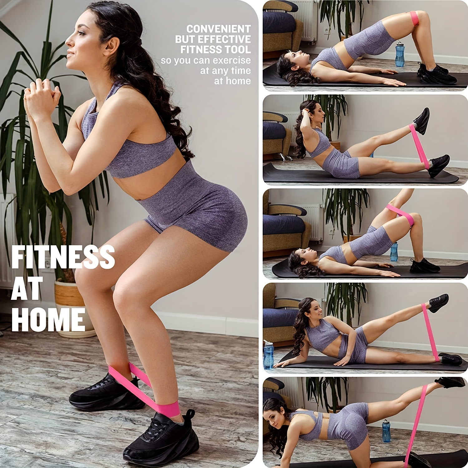 Resistance Loop Exercise Bands for Fitness
