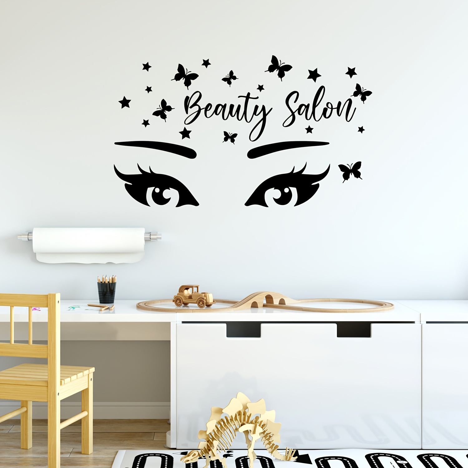 Lash Room Sign Vinyl Wall Sticker Eyelash Studio Beauty - Temu