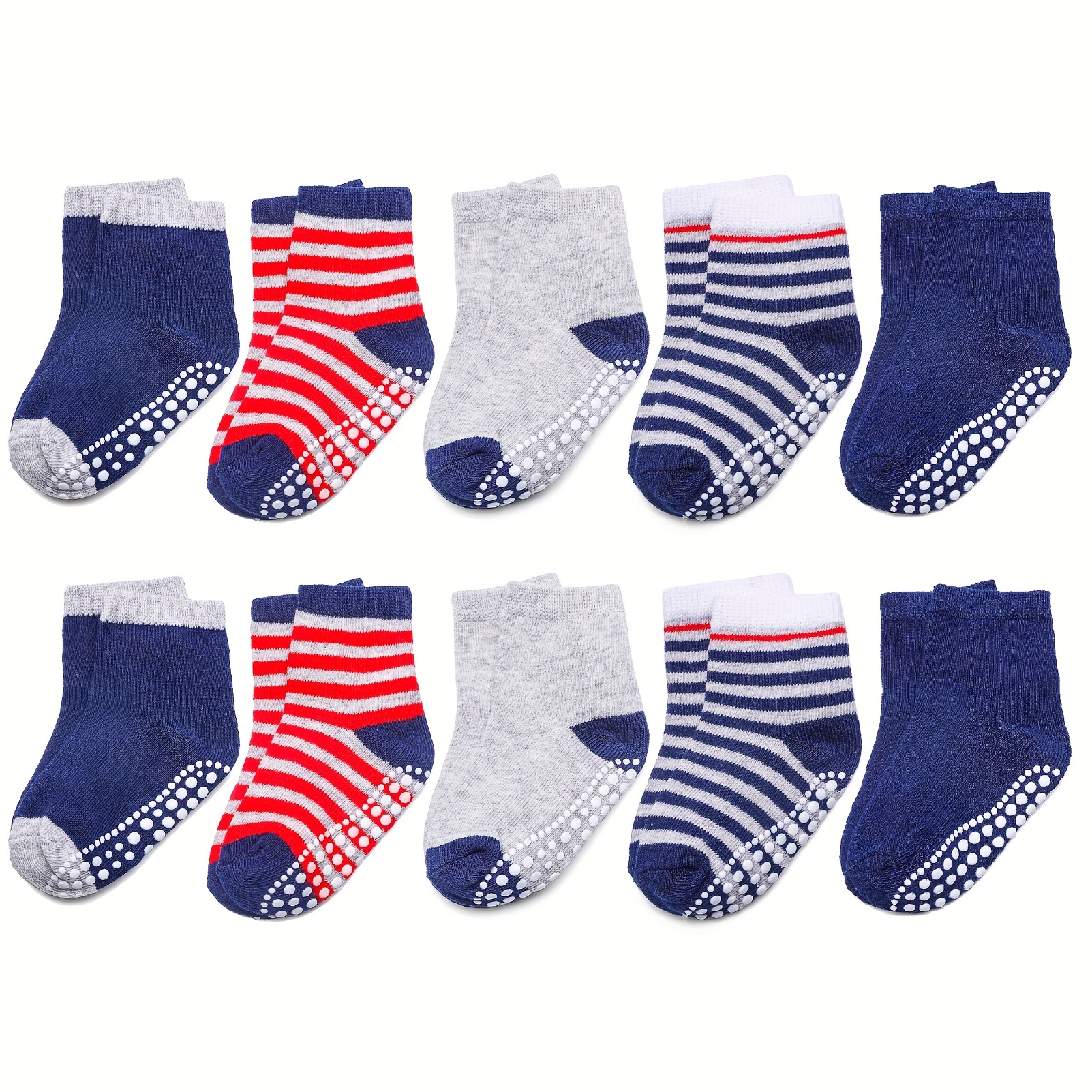 In Extenso Lote de 10 pares de calcetines para niño inextenso