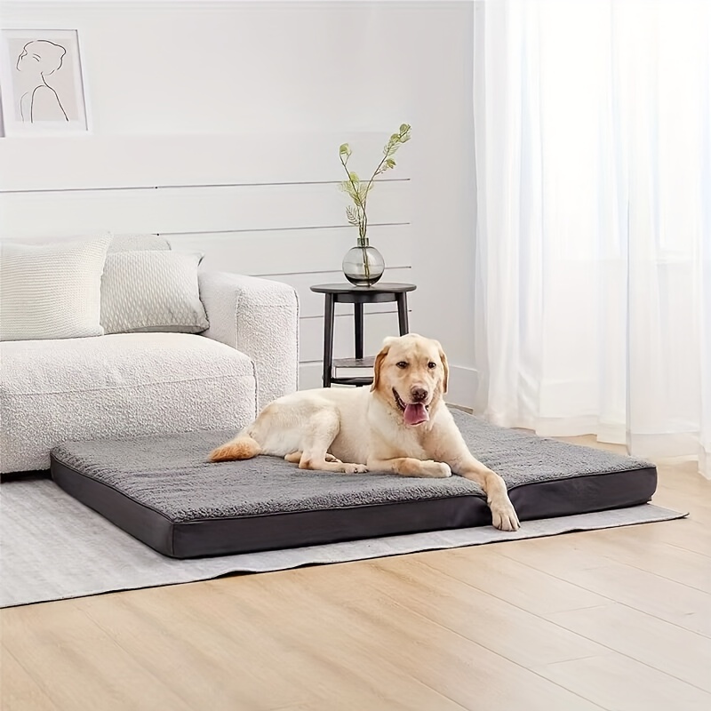 Dog Bed For Large Dogs Large Orthopedic Dog Bed With - Temu
