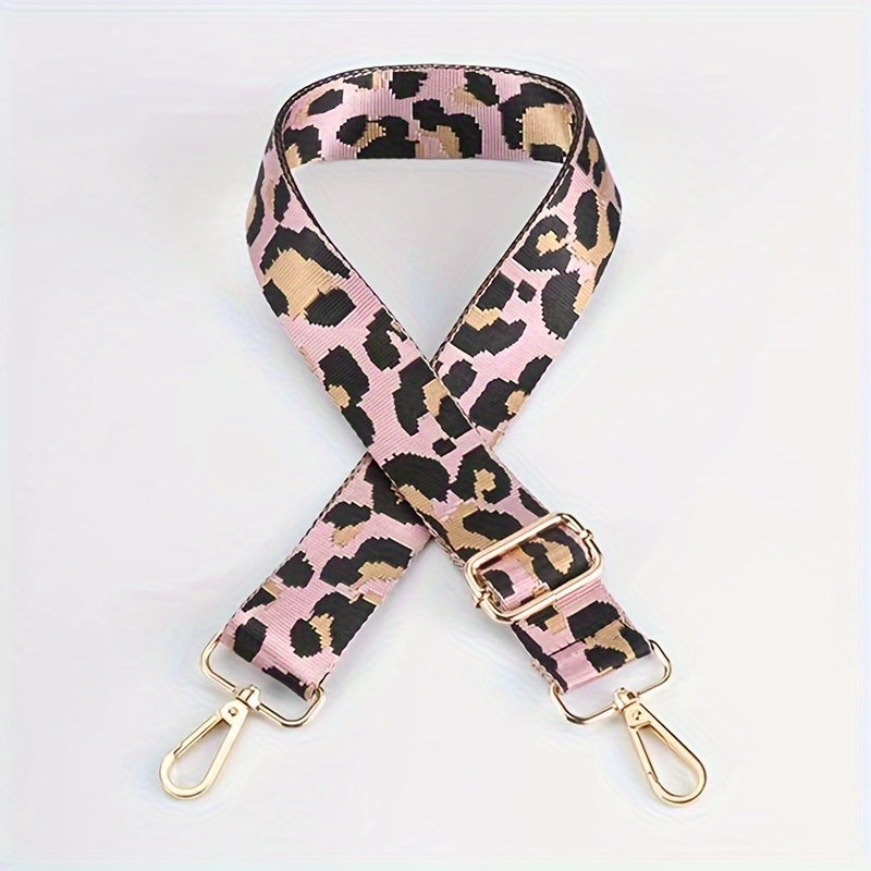  Purse Strap Replacement Crossbody, Pink Leopard Purse
