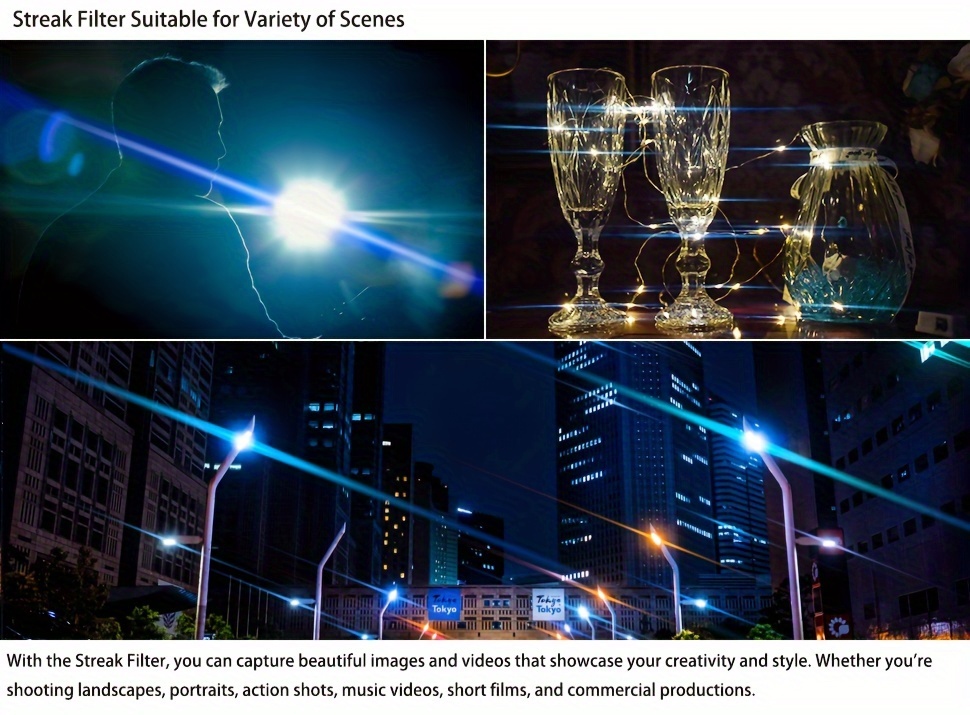 brushed starlight filter dslr lens accessories night Temu