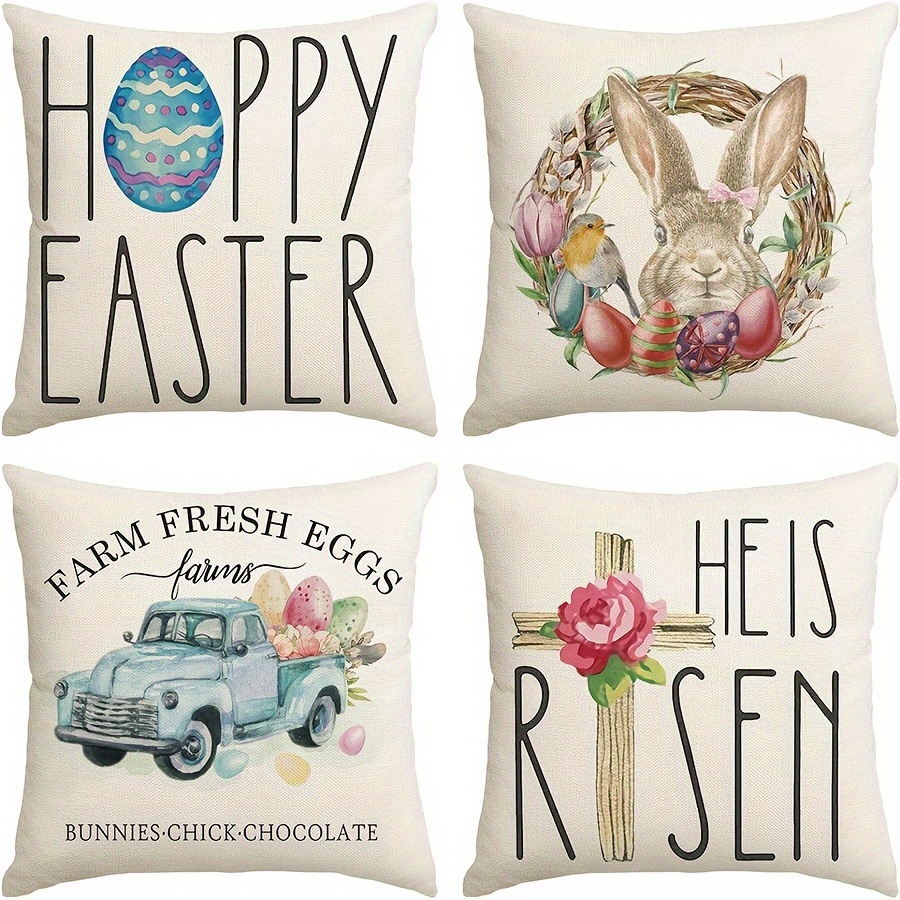 18x18 easter best sale pillow covers