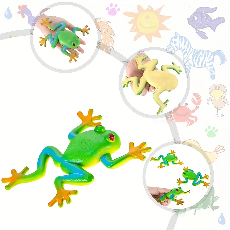 Decompress Vent Toy Soft Relax Simulation Cartoon Frog - Temu